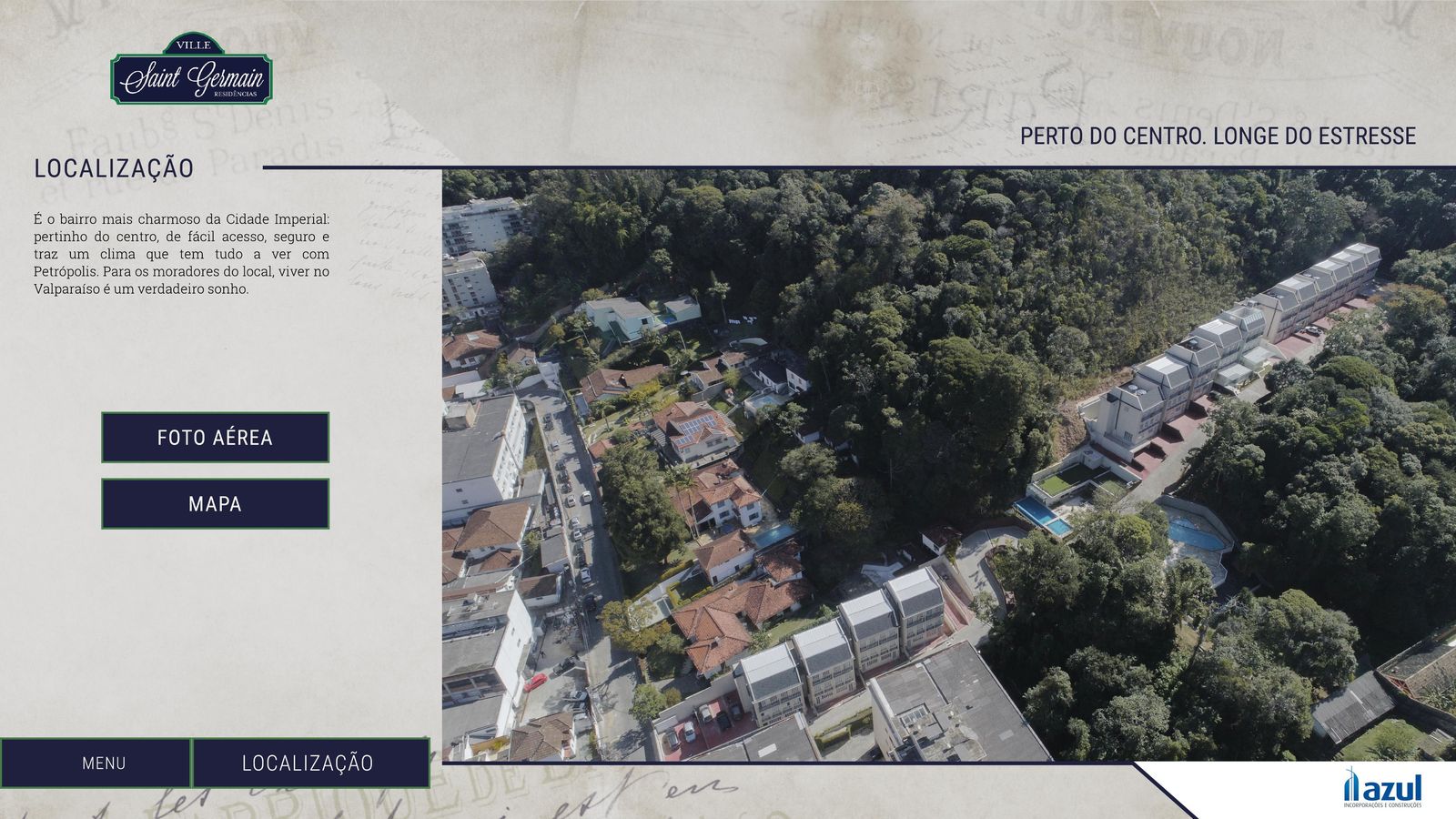 Ville Saint Germain — tela interativa 2